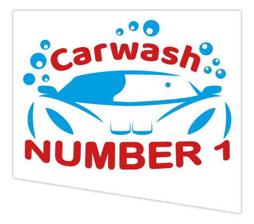 Carwash Number 1 Roermond Logo